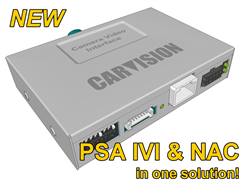 PSA IVI / NAC / RCC Camera Video interface (AHD/CVBS)